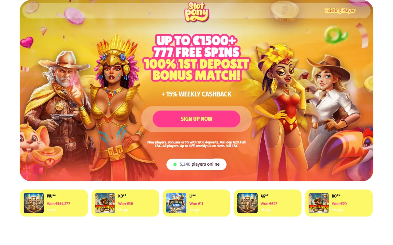 Slotpony lobby