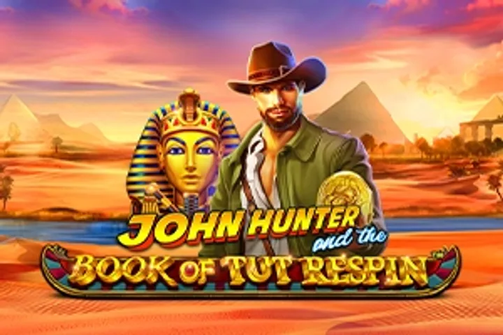 John Hunter and the Book of Tut Respin slot game art