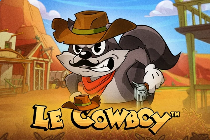 Le Cowboy slot game art